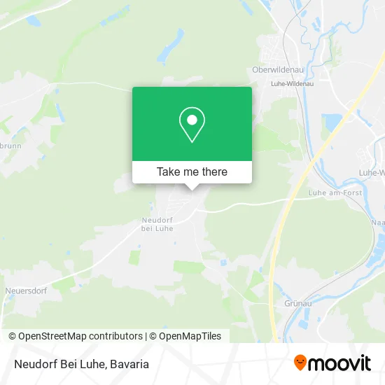 Карта Neudorf Bei Luhe