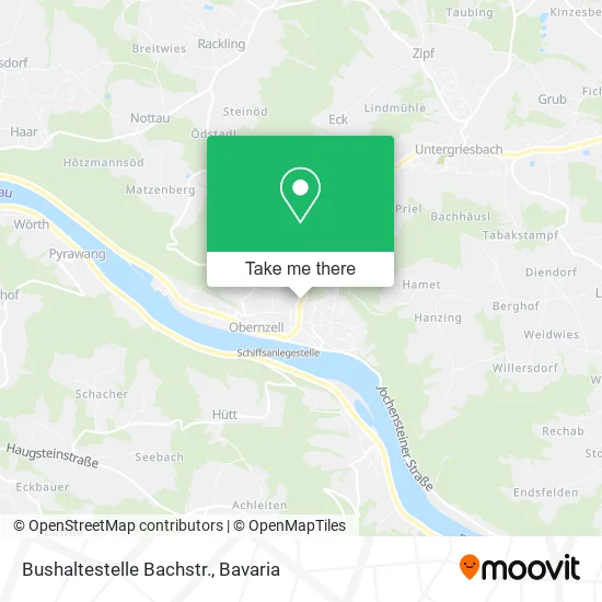 Карта Bushaltestelle Bachstr.