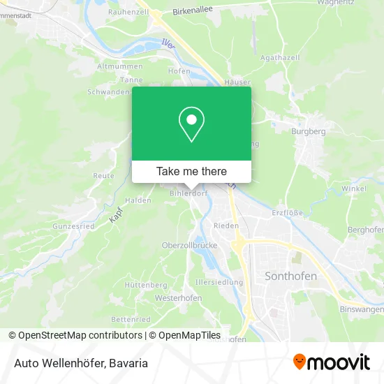 Карта Auto Wellenhöfer