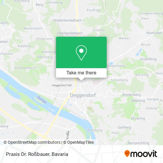 Praxis Dr. Roßbauer map