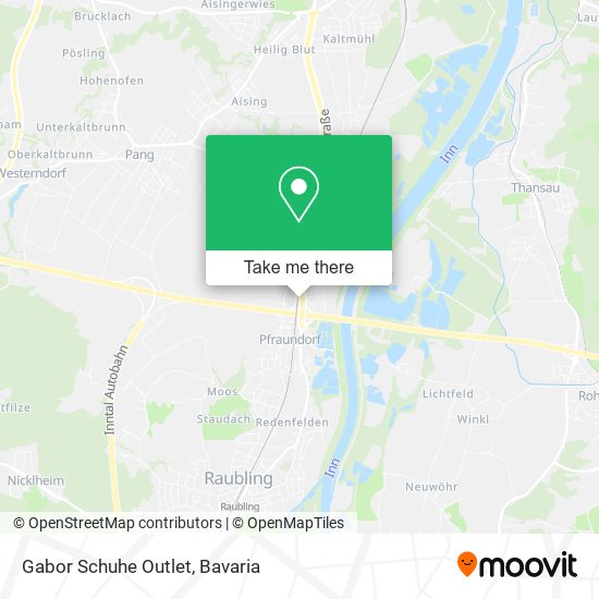 Gabor Schuhe Outlet map