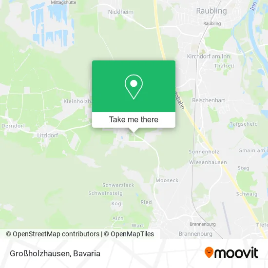 Карта Großholzhausen