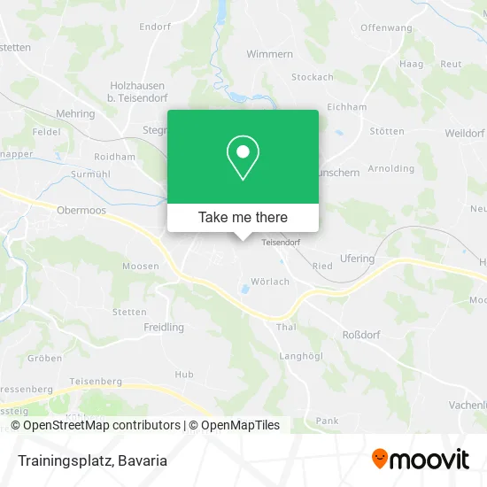 Карта Trainingsplatz