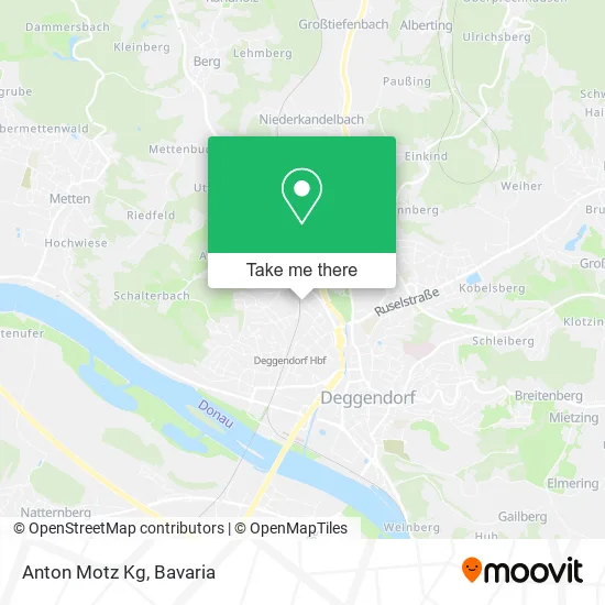 Карта Anton Motz Kg