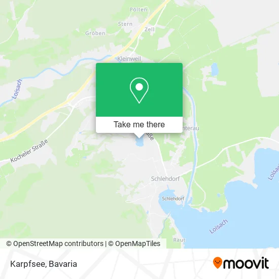 Карта Karpfsee