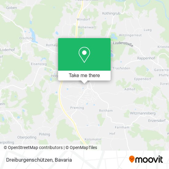 Dreiburgenschützen map