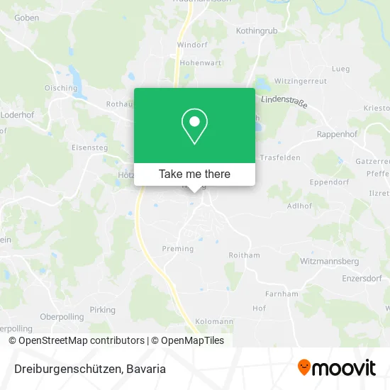 Карта Dreiburgenschützen