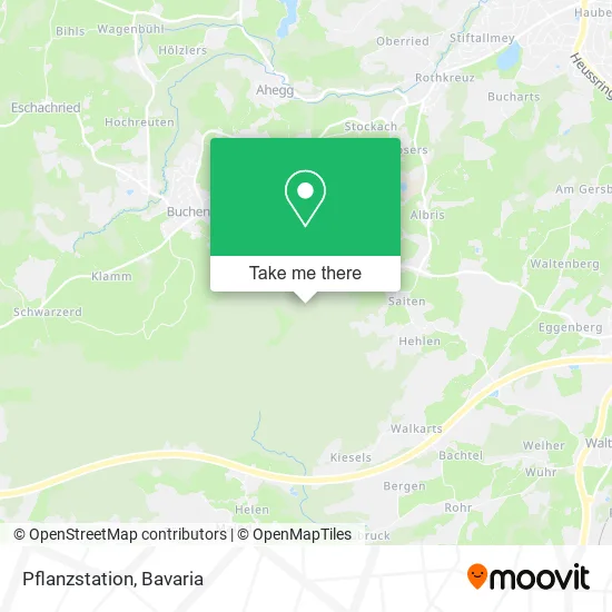 Карта Pflanzstation