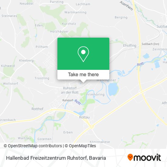 Карта Hallenbad Freizeitzentrum Ruhstorf