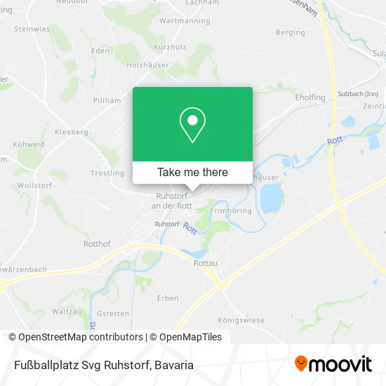 Карта Fußballplatz Svg Ruhstorf