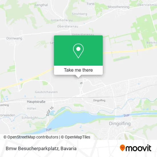 Карта Bmw Besucherparkplatz
