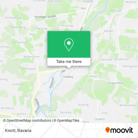 Карта Knott