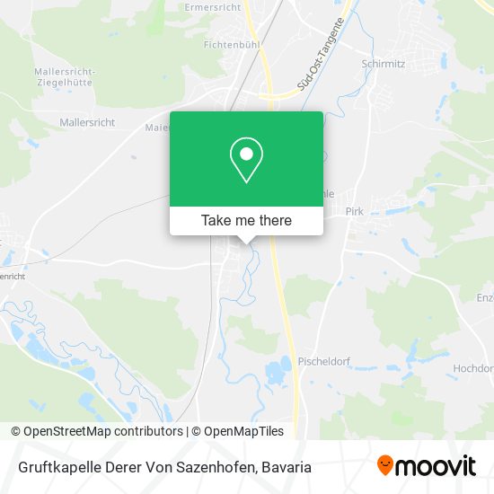 Карта Gruftkapelle Derer Von Sazenhofen