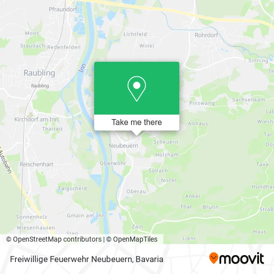 Карта Freiwillige Feuerwehr Neubeuern