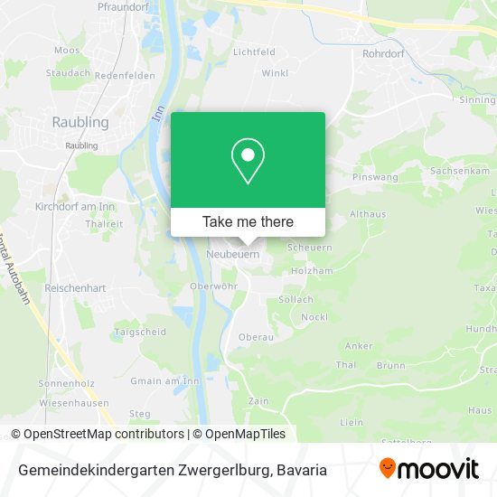 Gemeindekindergarten Zwergerlburg map