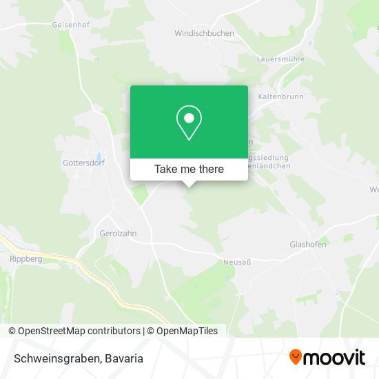 Schweinsgraben map