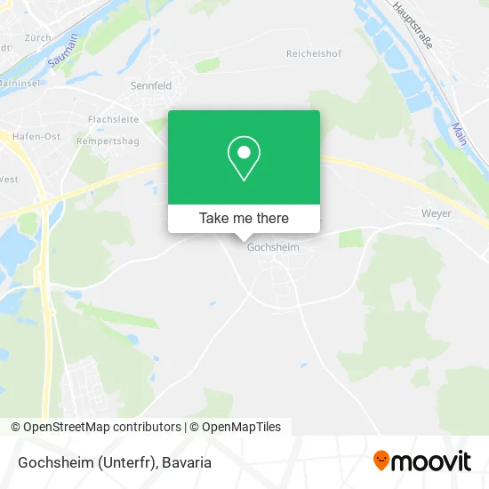 Карта Gochsheim (Unterfr)