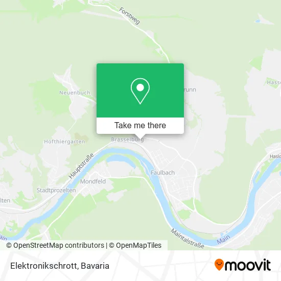 Карта Elektronikschrott