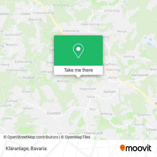 Карта Kläranlage