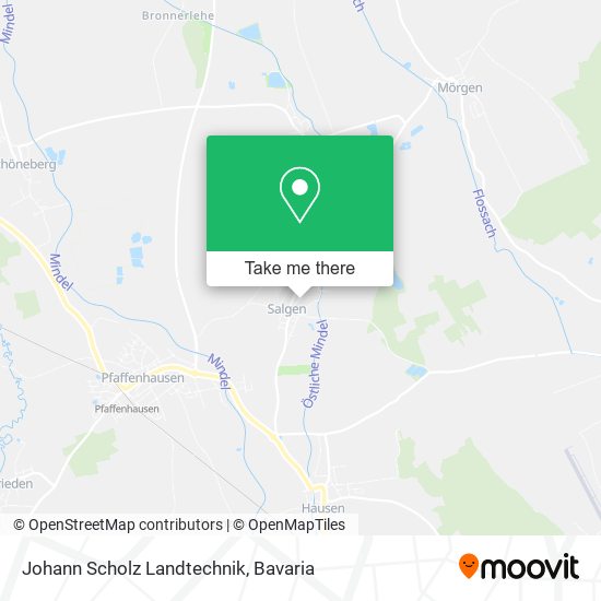 Johann Scholz Landtechnik map