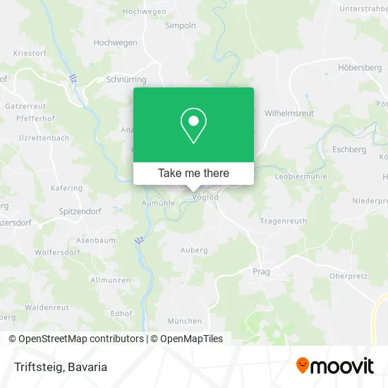 Карта Triftsteig