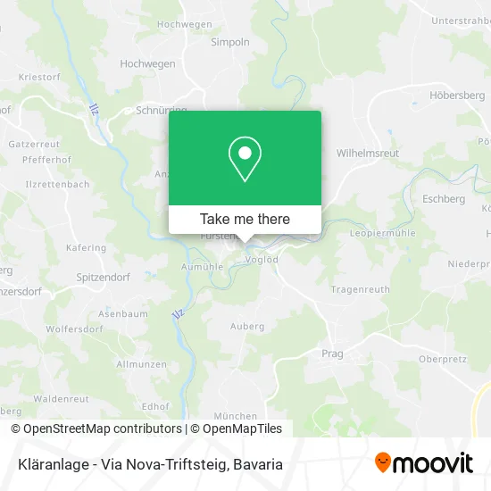 Карта Kläranlage - Via Nova-Triftsteig