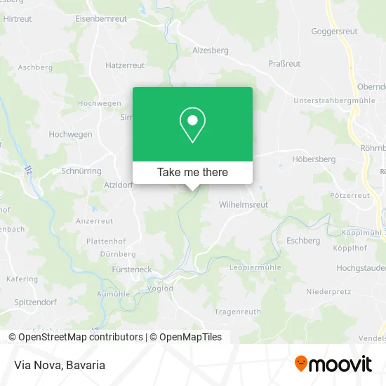 Карта Via Nova