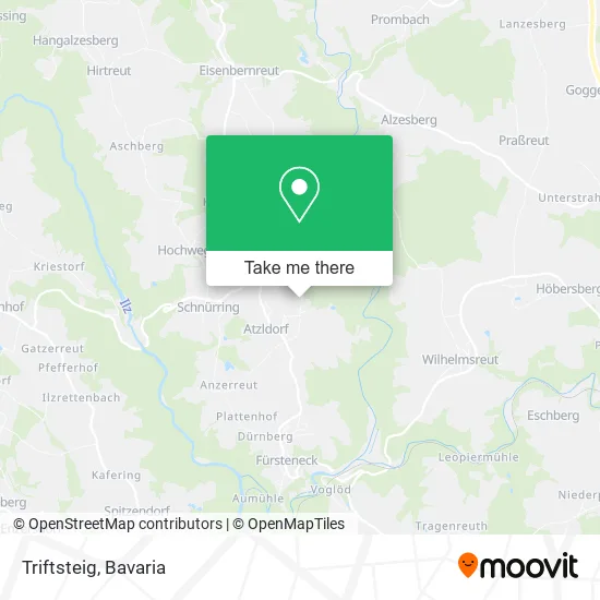 Карта Triftsteig