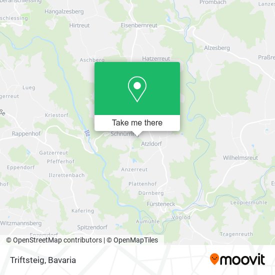 Карта Triftsteig