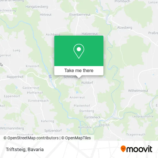 Карта Triftsteig