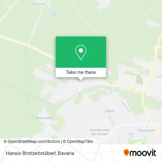 Карта Hansis Brotzeitstüberl