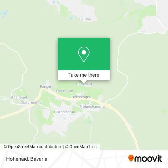 Карта Hohehaid
