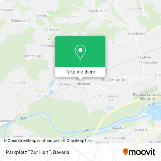 Карта Parkplatz ""Zur Halt""