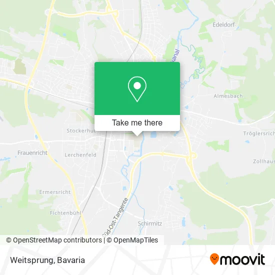 Карта Weitsprung