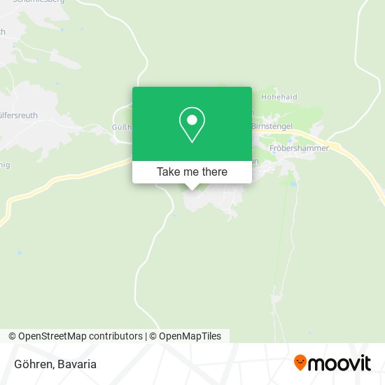 Карта Göhren