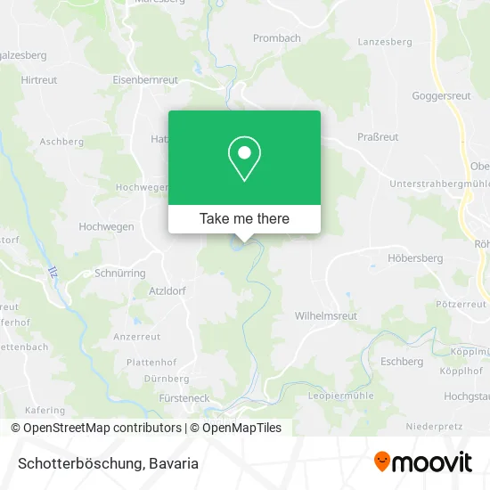 Карта Schotterböschung