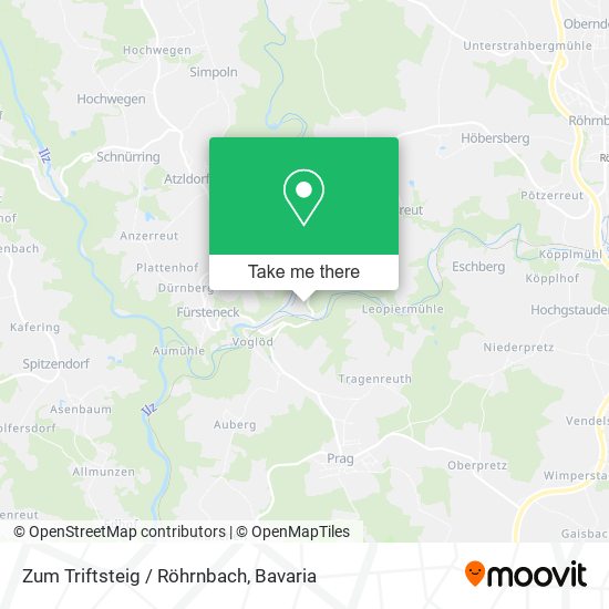 Zum Triftsteig / Röhrnbach map