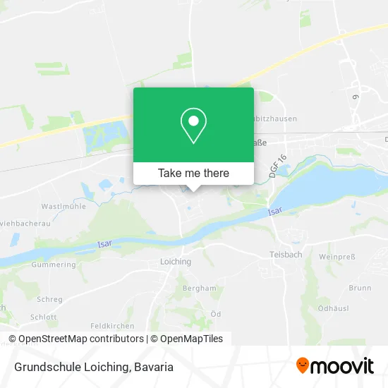 Карта Grundschule Loiching