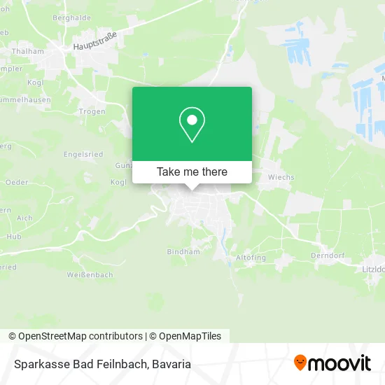 Карта Sparkasse Bad Feilnbach