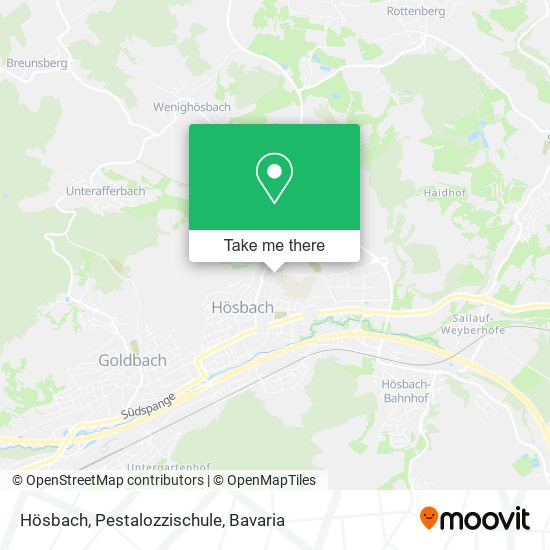 Hösbach, Pestalozzischule map