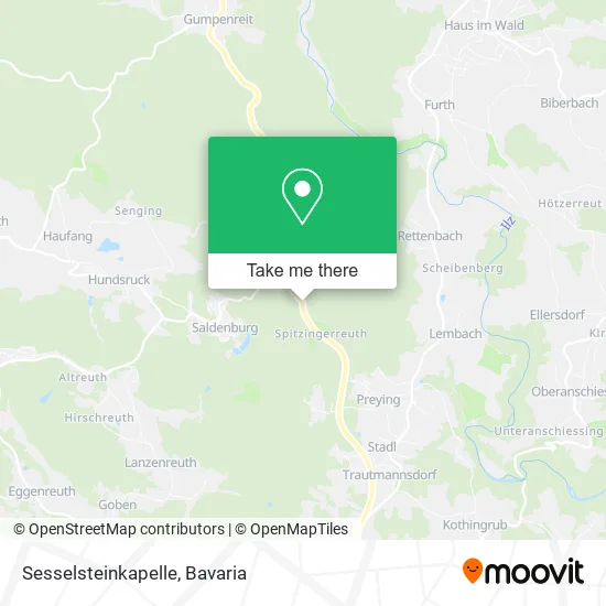Карта Sesselsteinkapelle