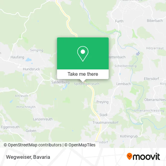 Карта Wegweiser
