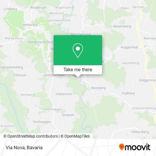 Via Nova map