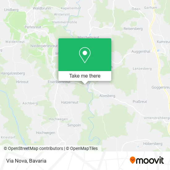 Карта Via Nova