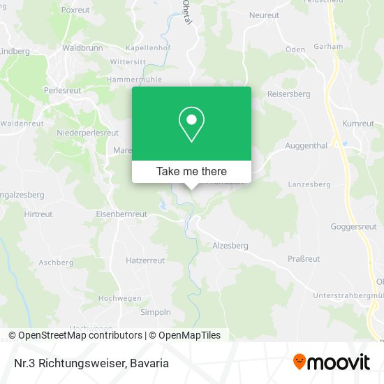 Карта Nr.3 Richtungsweiser
