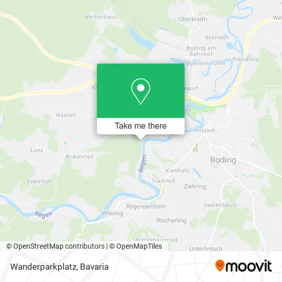 Карта Wanderparkplatz
