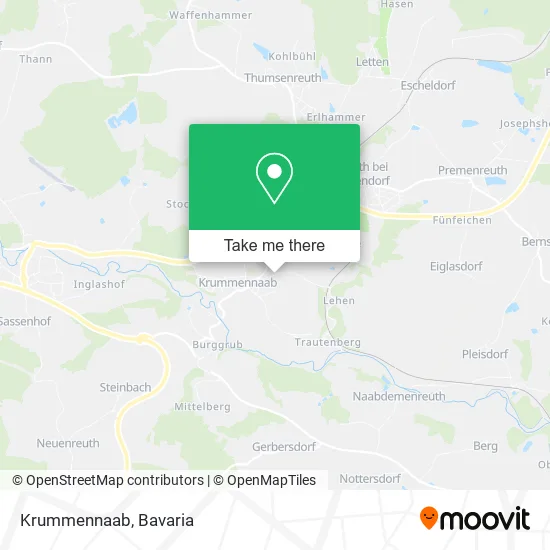 Карта Krummennaab