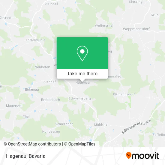 Карта Hagenau