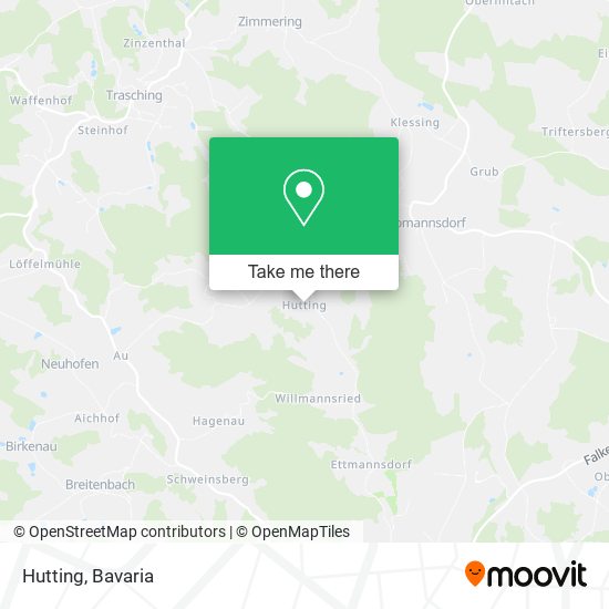 Hutting map