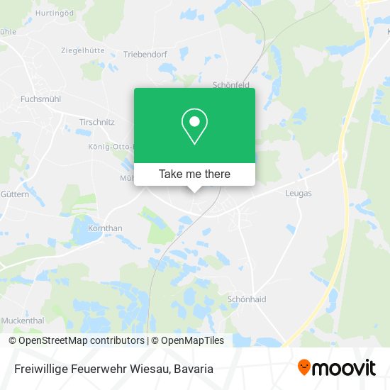 Freiwillige Feuerwehr Wiesau map